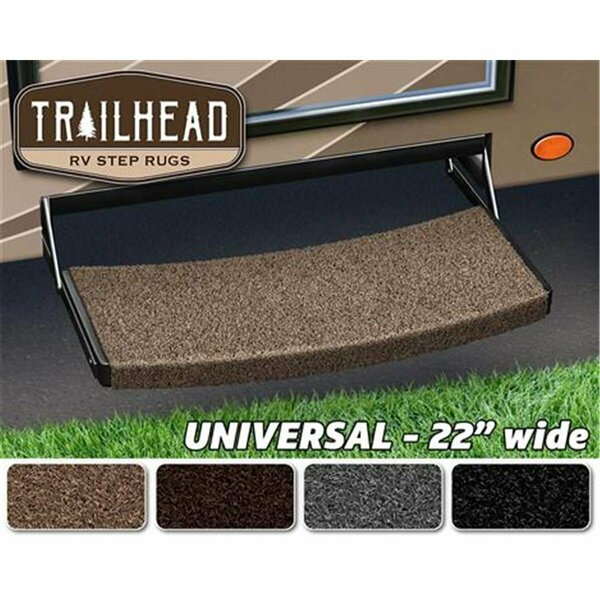 Powerhouse 20220 Trailhead Universal RV Step Rug, Buckskin Brown PO3561928